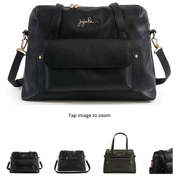 Wherever Weekender Faux Pebbled Leather Diaper Bag